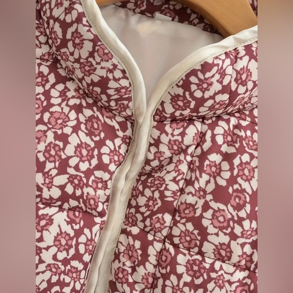 Quilted floral jacket NWOT - Picture 7 of 16